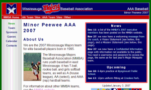 Displayed page