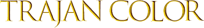 Sample of Trajan Color font