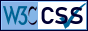 Validated CSS by W3C