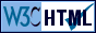 Validated by W3C HTML
