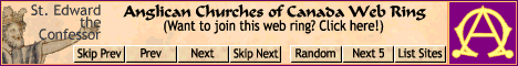 Anglican Churches of Canada Web Ring