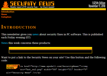 Security News